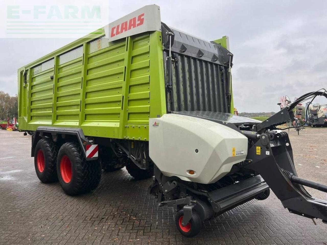 Häcksel Transportwagen van het type CLAAS cargos 8500, Gebrauchtmaschine in ag BROEKLAND (Foto 6)