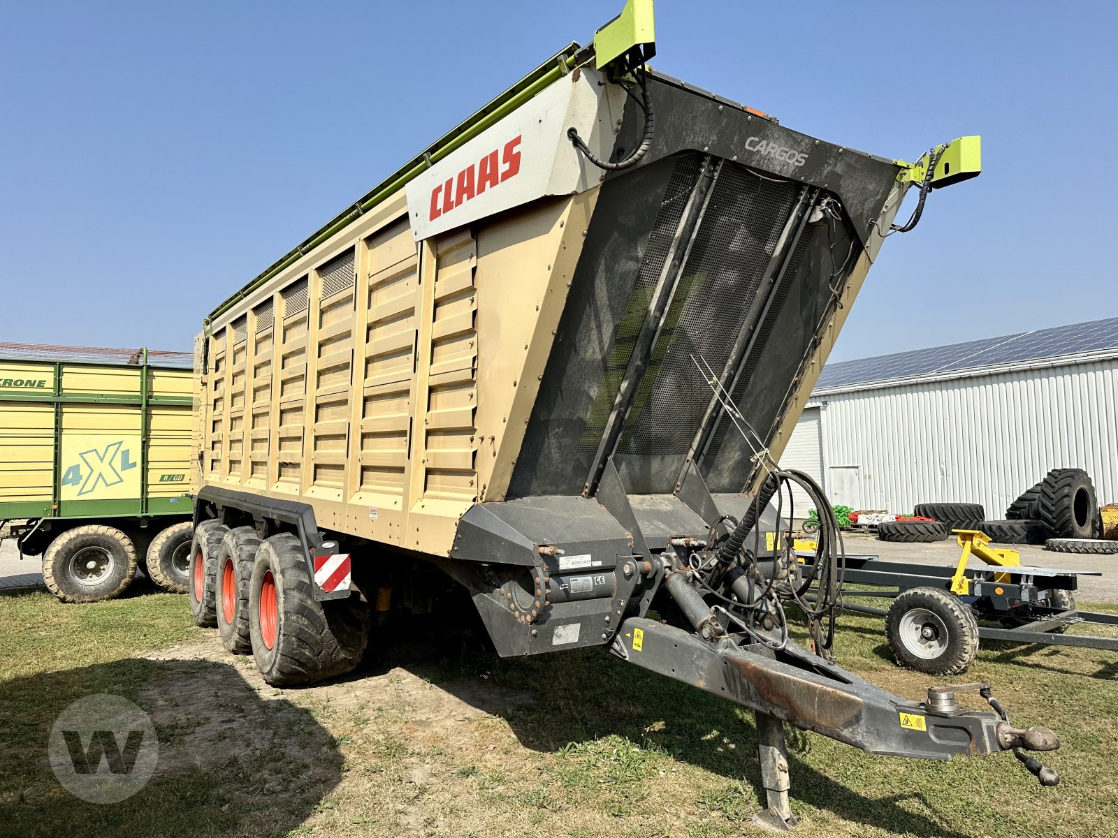 Häcksel Transportwagen tip CLAAS Cargos 995, Gebrauchtmaschine in Jördenstorf (Poză 3)