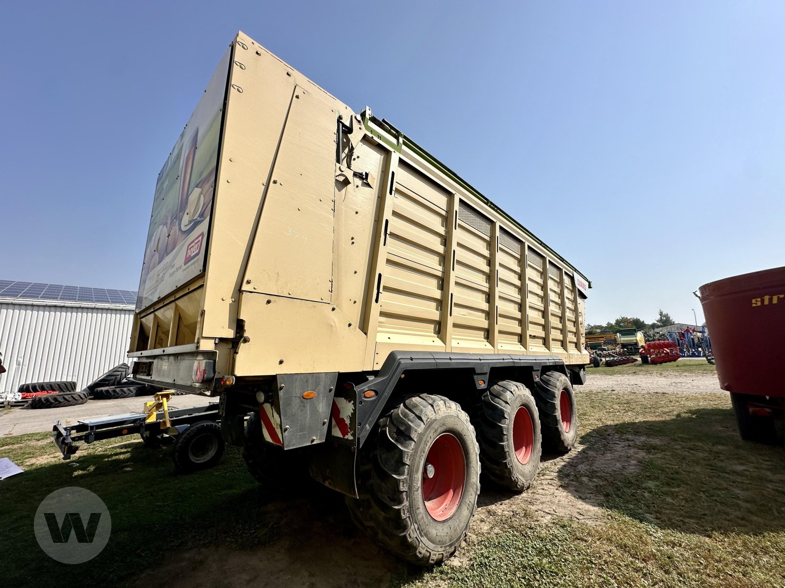 Häcksel Transportwagen za tip CLAAS Cargos 995, Gebrauchtmaschine u Jördenstorf (Slika 11)