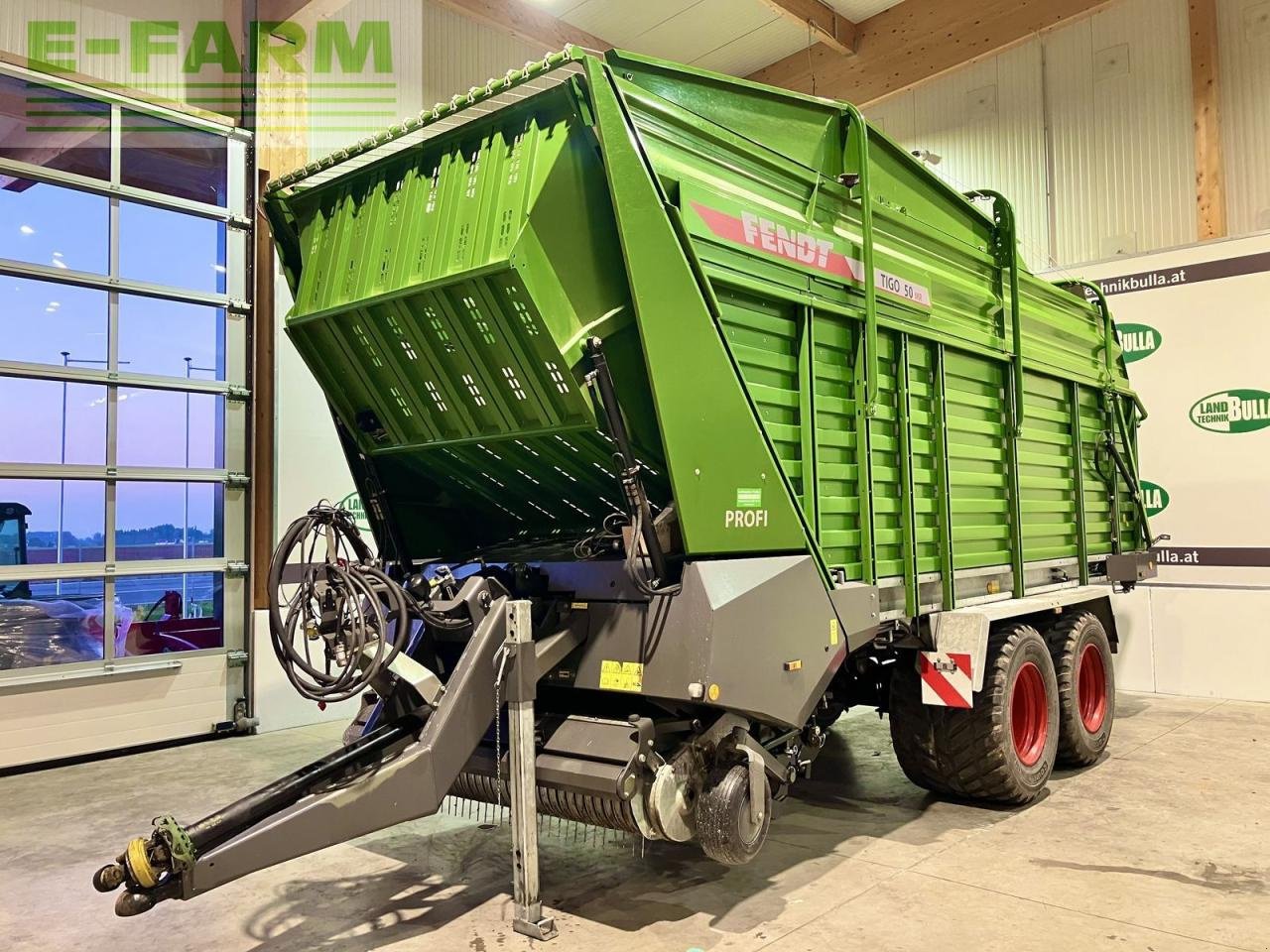 Häcksel Transportwagen des Typs Fendt tigo 50 mr profi, Gebrauchtmaschine in Sierning (Bild 1)