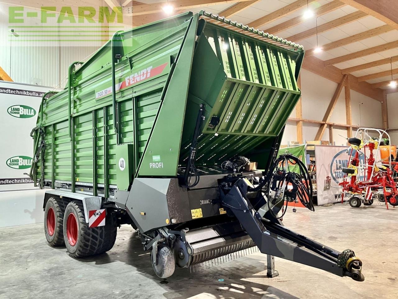 Häcksel Transportwagen des Typs Fendt tigo 50 mr profi, Gebrauchtmaschine in Sierning (Bild 2)