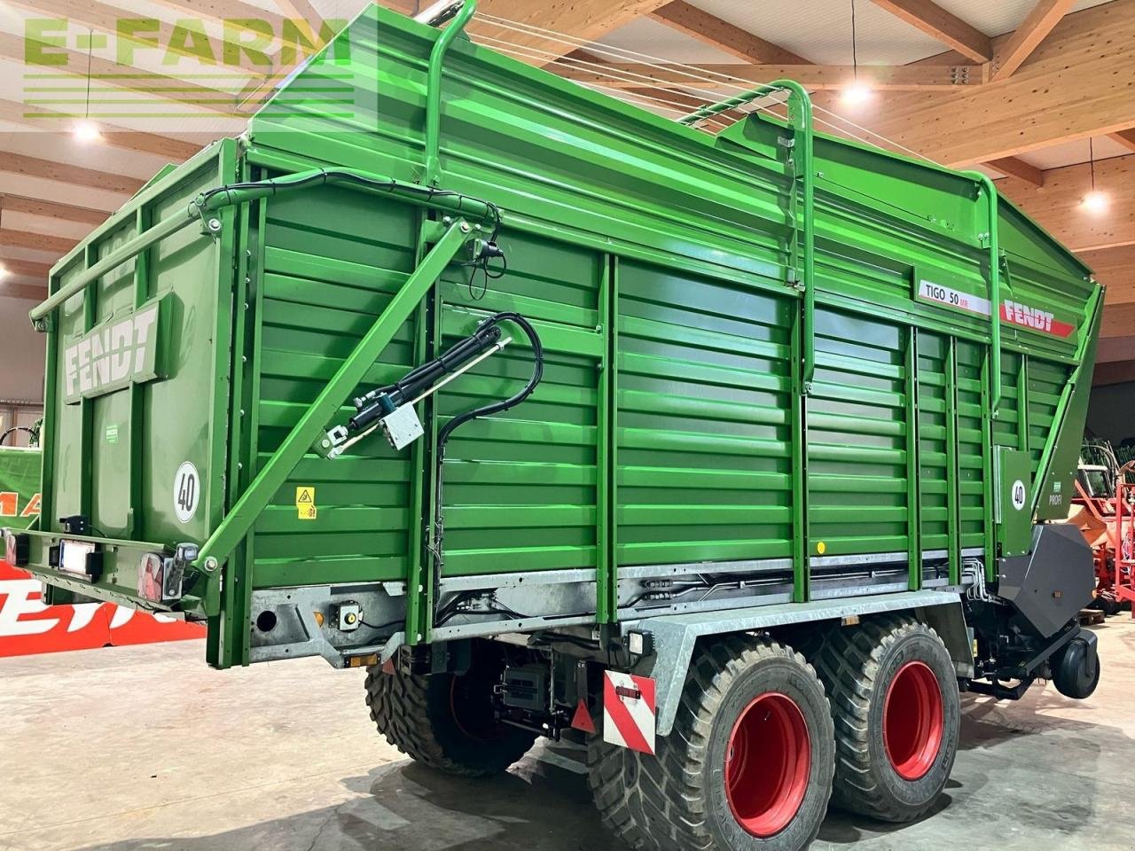 Häcksel Transportwagen des Typs Fendt tigo 50 mr profi, Gebrauchtmaschine in Sierning (Bild 3)