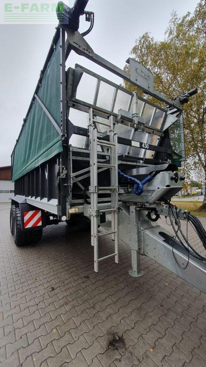 Häcksel Transportwagen del tipo Fliegl asw 271 compact fox tandem, Gebrauchtmaschine en NEUKIRCHEN V. WALD (Imagen 5)