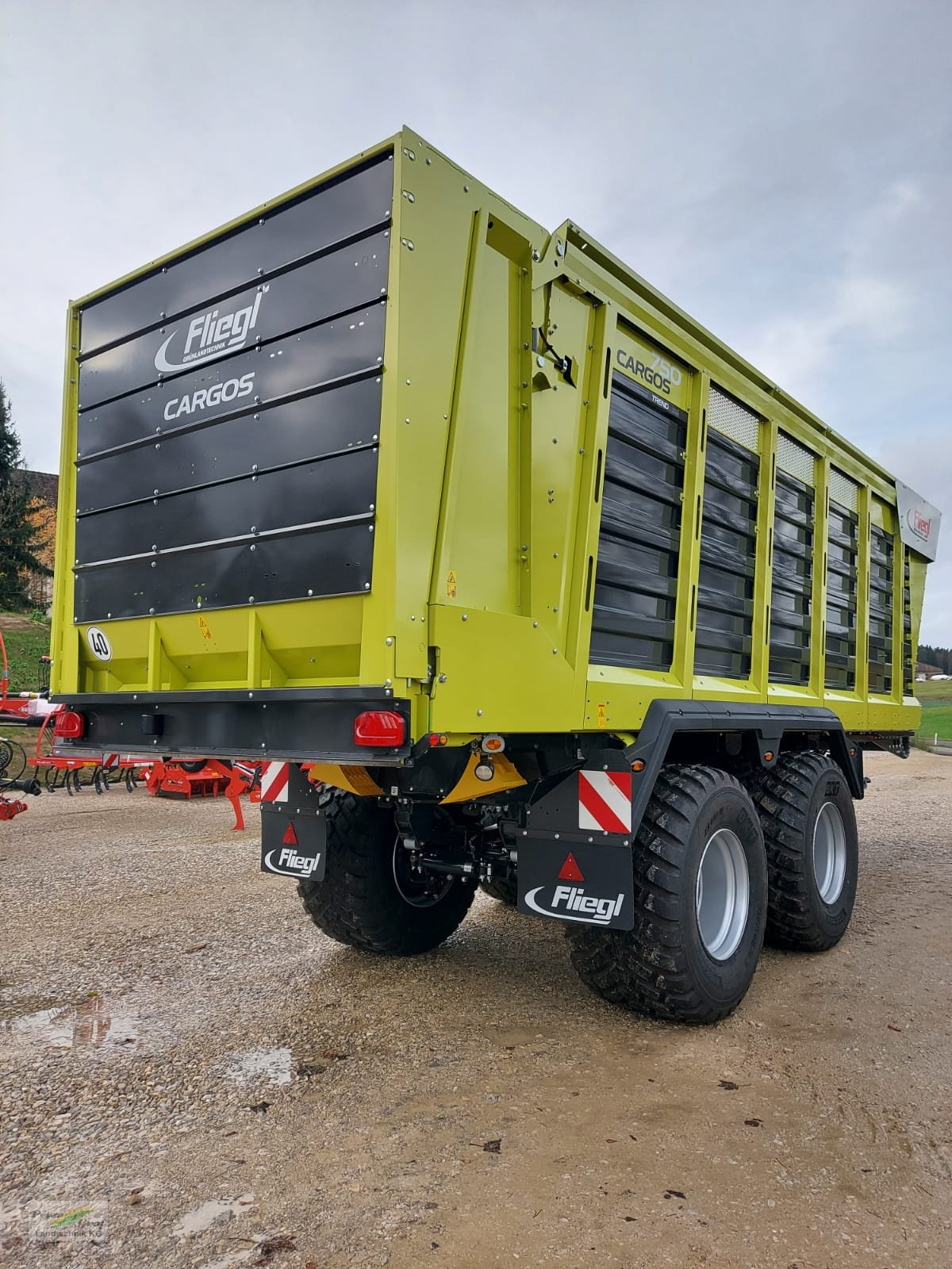 Häcksel Transportwagen tipa Fliegl Cargos 750 Trend Tandem, Neumaschine u Pegnitz-Bronn (Slika 5)