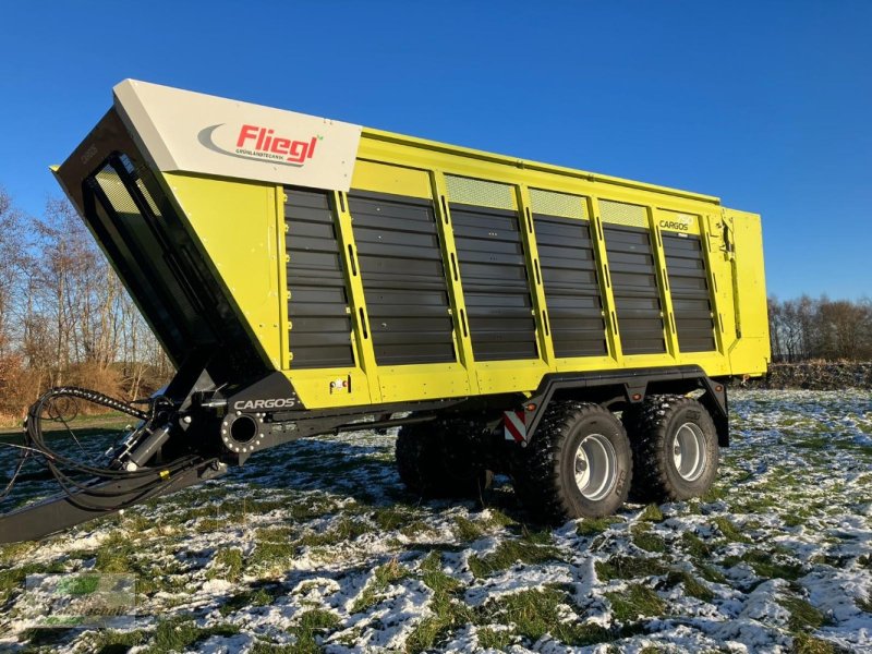 Häcksel Transportwagen del tipo Fliegl Cargos 750 Trend, Neumaschine In Rhede / Brual (Immagine 1)