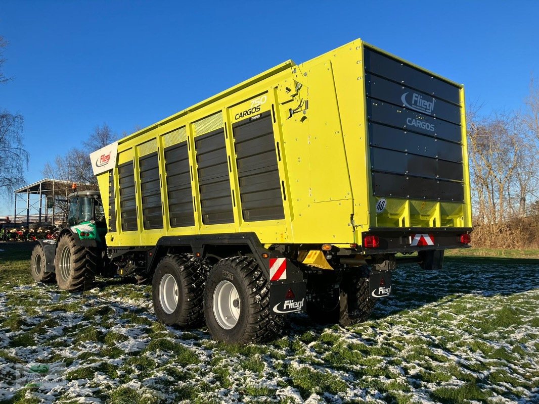 Häcksel Transportwagen typu Fliegl Cargos 750 Trend, Neumaschine v Rhede / Brual (Obrázok 7)