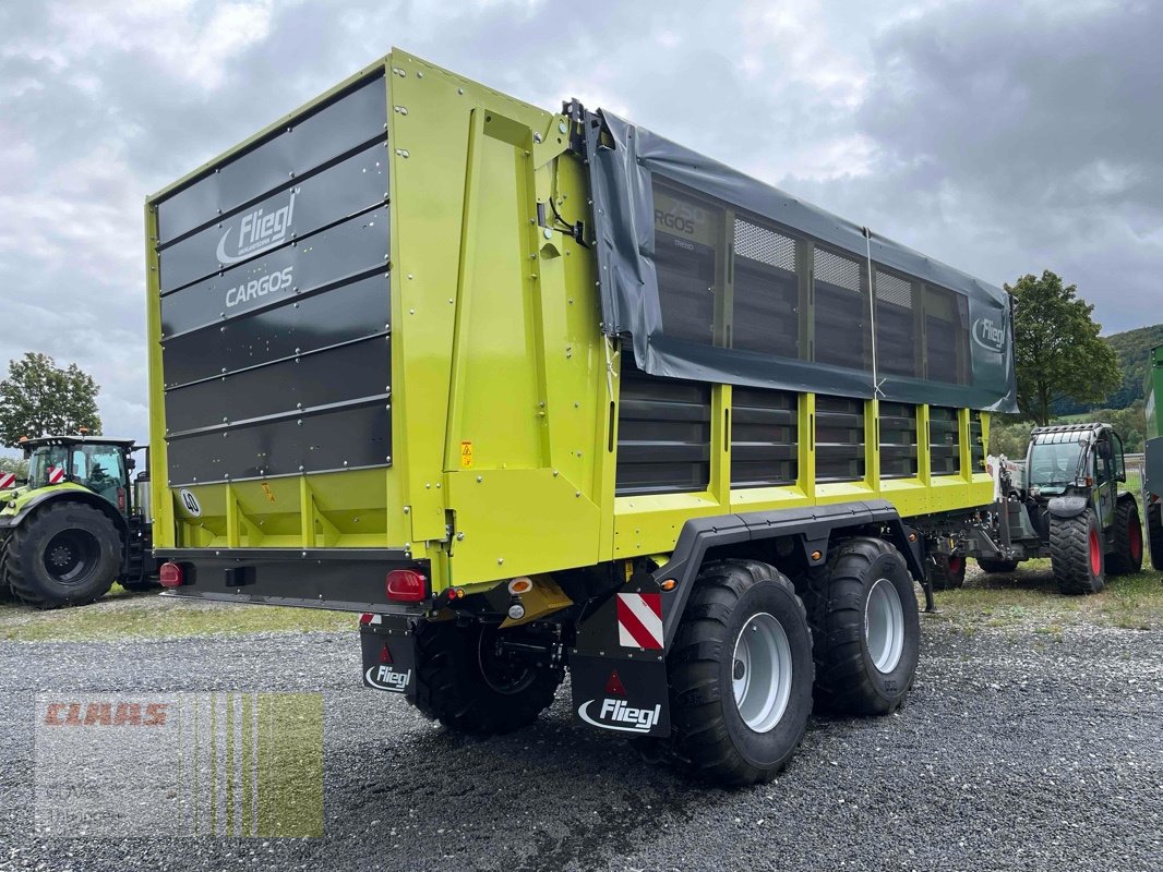 Häcksel Transportwagen des Typs Fliegl Cargos 750 Trend, Neumaschine in Vachdorf (Bild 2)