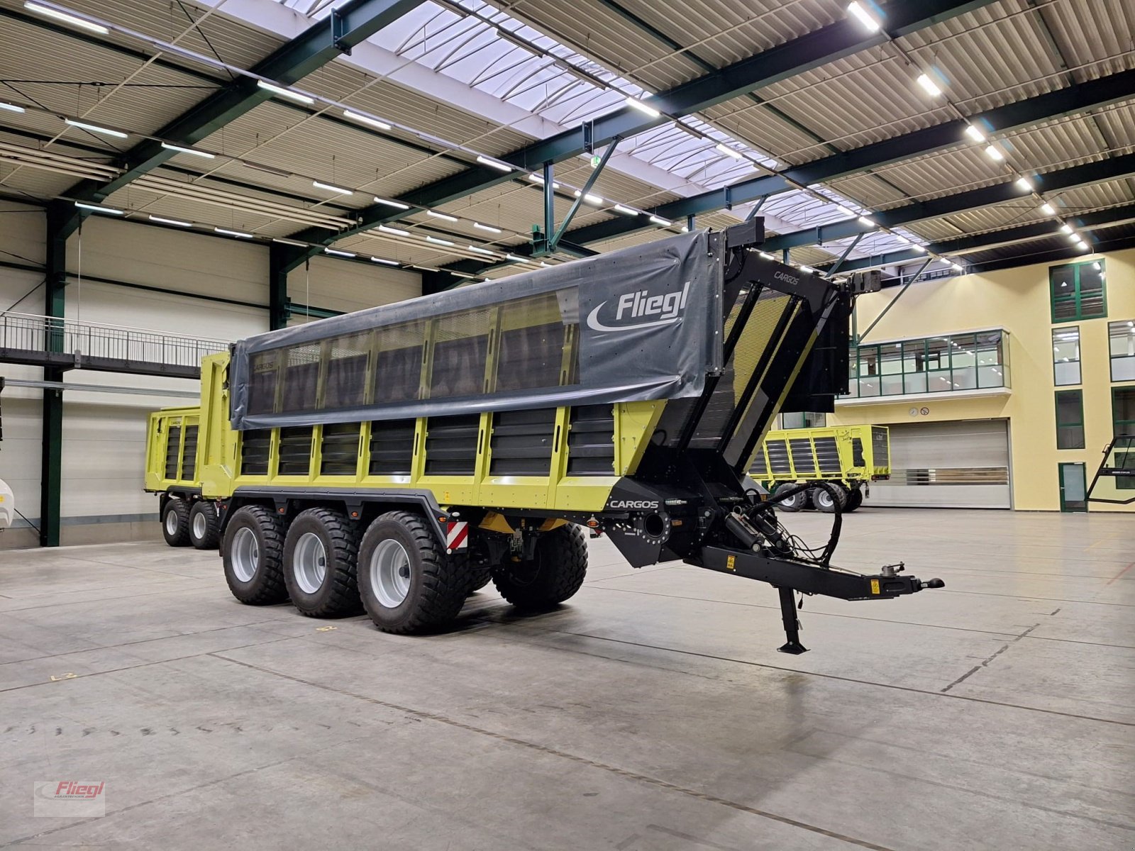 Häcksel Transportwagen des Typs Fliegl CARGOS HTW760Business-Tridem, Gebrauchtmaschine in Kirchdorf bei Haag (Oberbayern) (Bild 7)