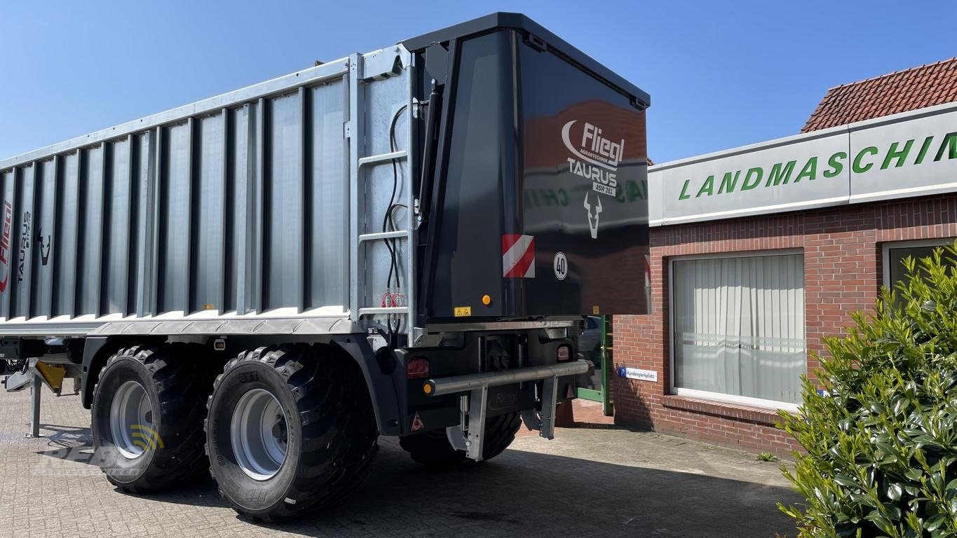 Häcksel Transportwagen del tipo Fliegl GIGANT ASW 281 FOX, Neumaschine en Visbek/Rechterfeld (Imagen 7)