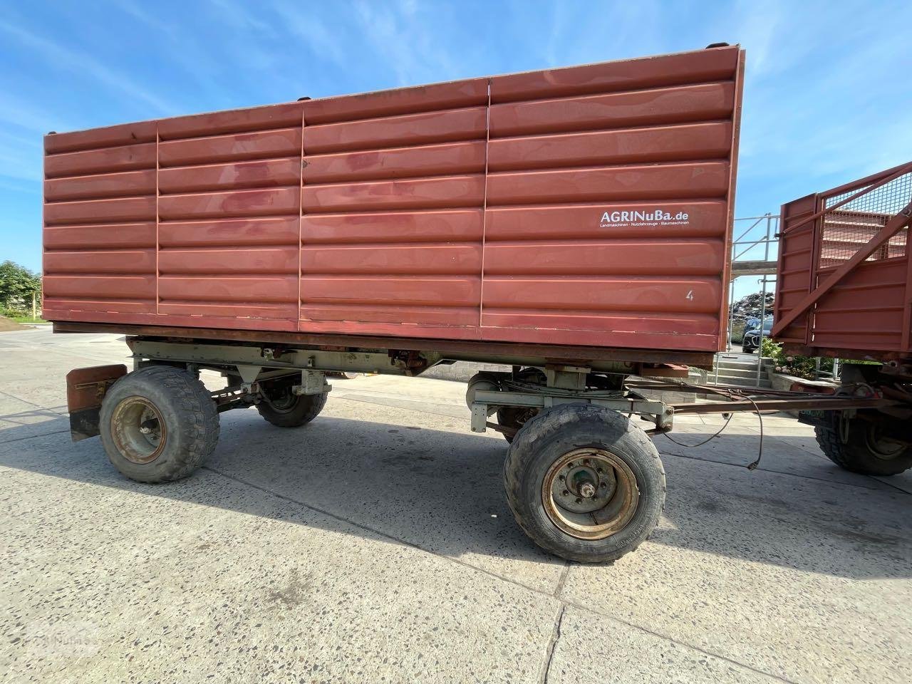 Häcksel Transportwagen des Typs Fortschritt HW80 SHA, Gebrauchtmaschine in Prenzlau (Bild 2)