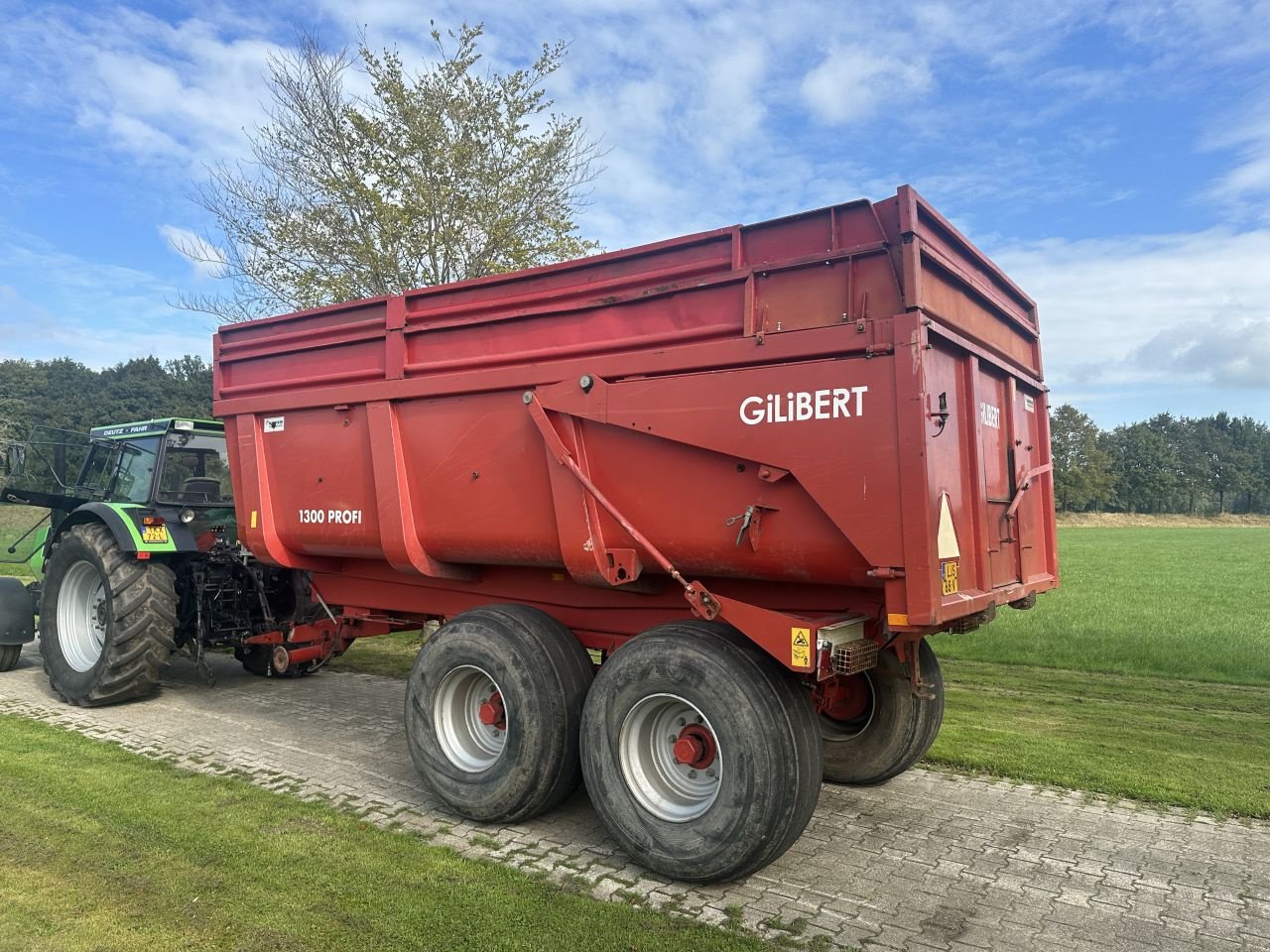 Häcksel Transportwagen от тип Gilibert 13 ton, Gebrauchtmaschine в Almen (Снимка 3)