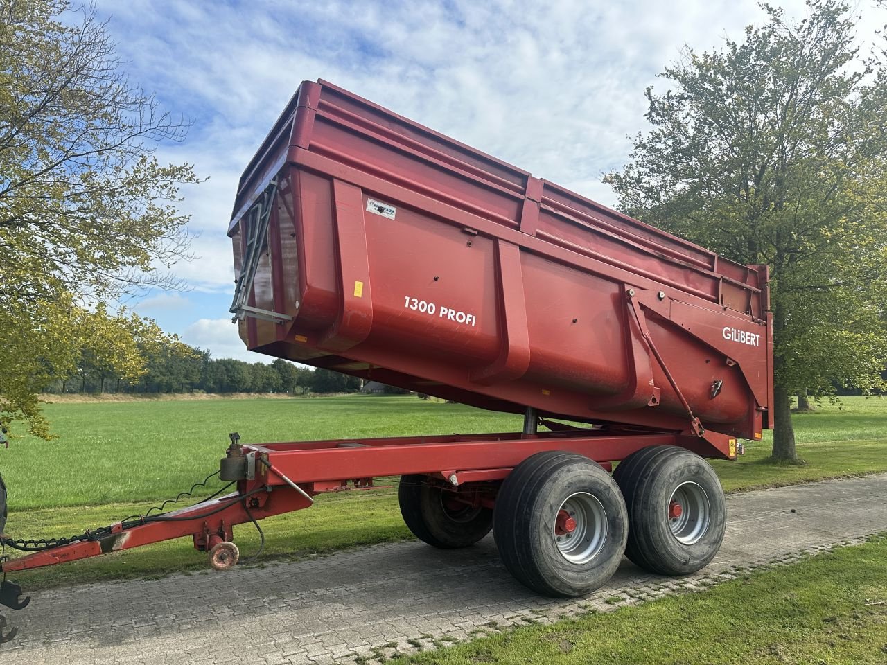 Häcksel Transportwagen a típus Gilibert 13 ton, Gebrauchtmaschine ekkor: Almen (Kép 1)