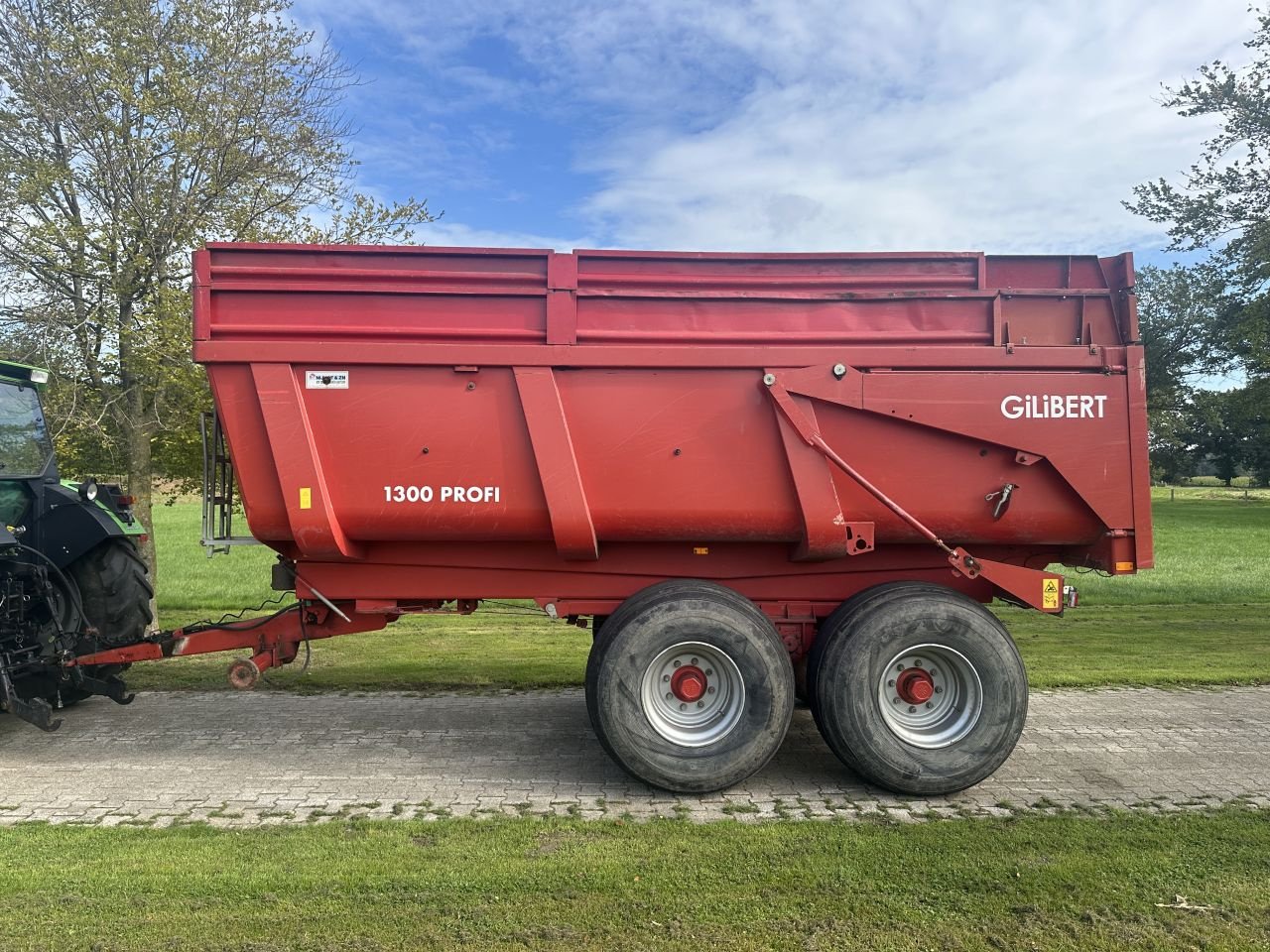 Häcksel Transportwagen Türe ait Gilibert 13 ton, Gebrauchtmaschine içinde Almen (resim 2)