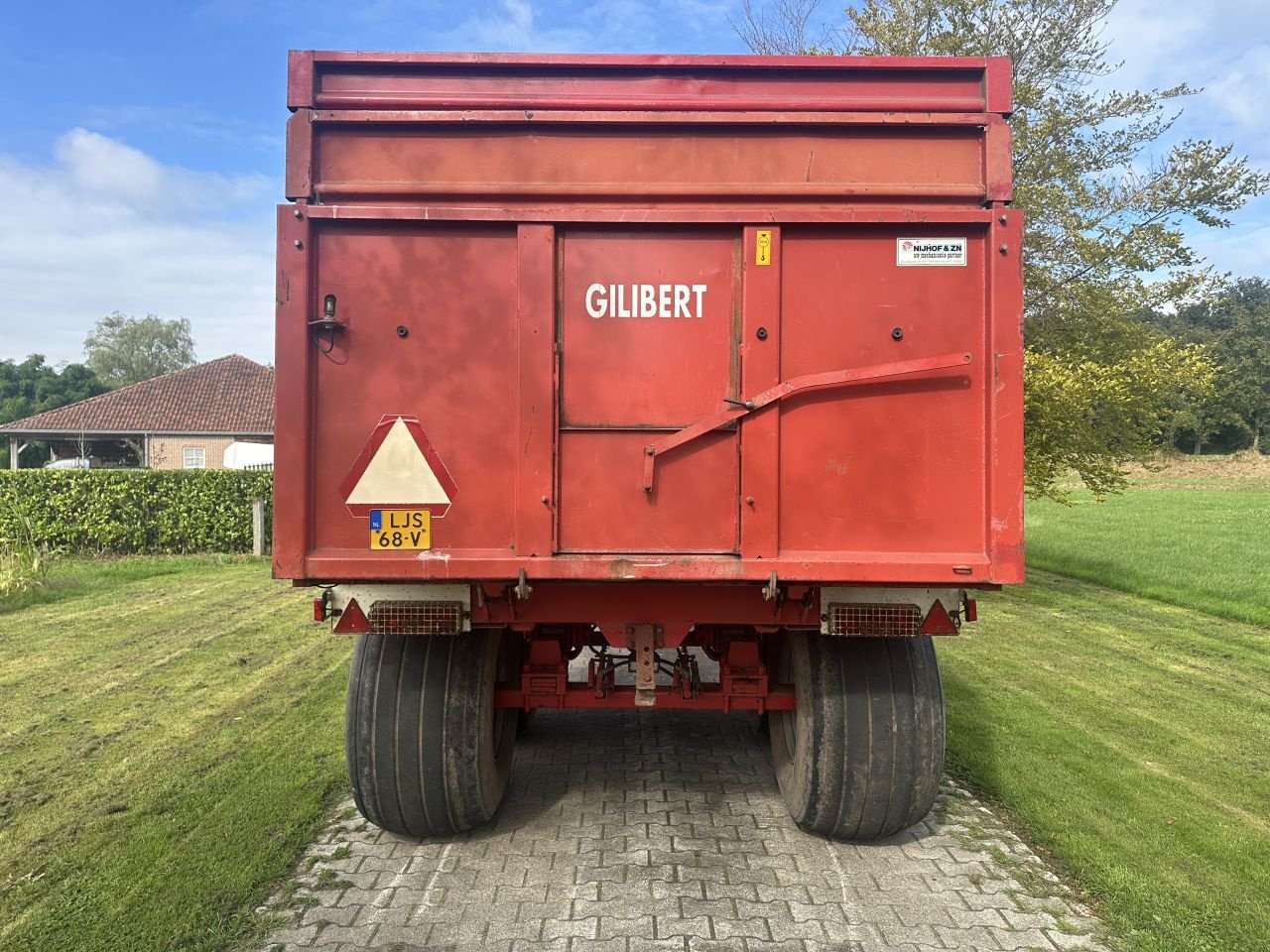 Häcksel Transportwagen del tipo Gilibert 13 ton, Gebrauchtmaschine In Almen (Immagine 9)