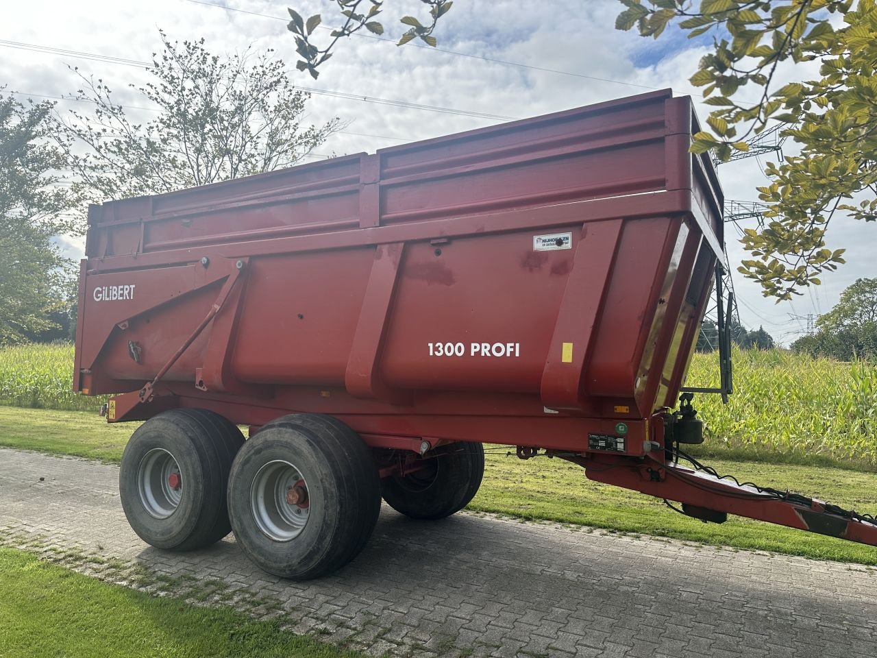 Häcksel Transportwagen типа Gilibert 13 ton, Gebrauchtmaschine в Almen (Фотография 4)