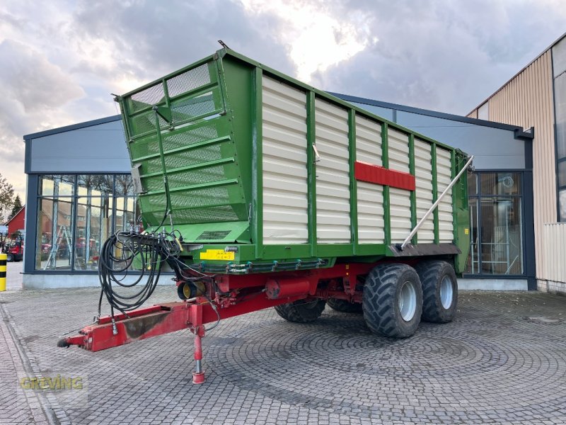 Häcksel Transportwagen Türe ait Hawe SLW 40 TN Hawe, Bergmann Brücke, Gebrauchtmaschine içinde Greven (resim 1)