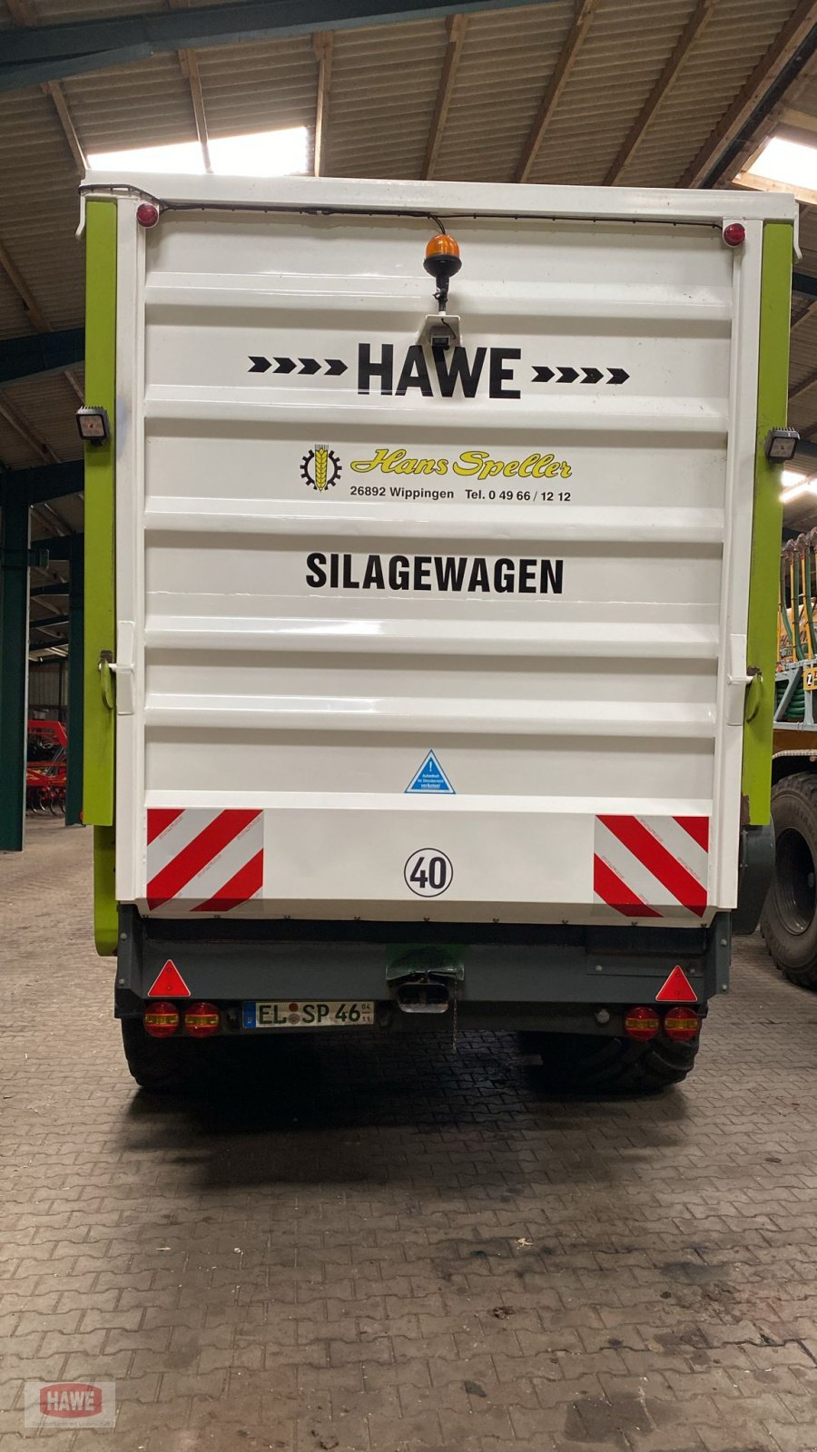 Häcksel Transportwagen του τύπου Hawe SLW 45, Gebrauchtmaschine σε Wippingen (Φωτογραφία 4)