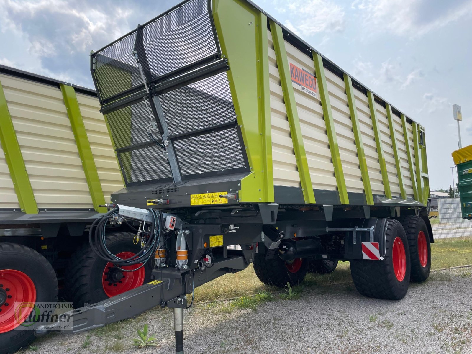 Häcksel Transportwagen van het type Kaweco Radium 250 P, Neumaschine in Münsingen (Foto 1)