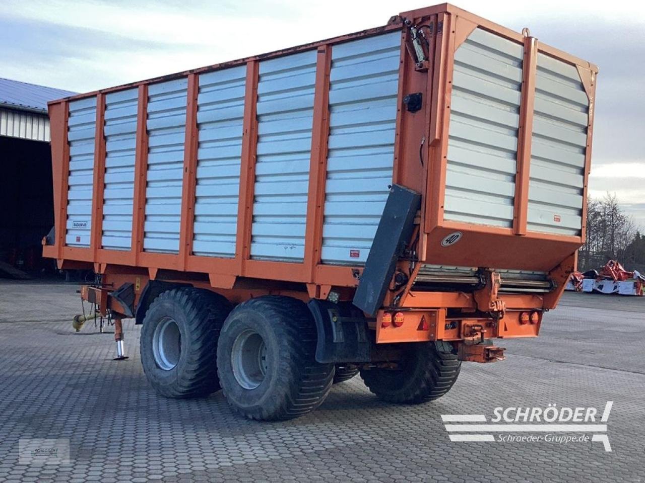 Häcksel Transportwagen des Typs Kaweco RADIUM 40, Gebrauchtmaschine in Norden (Bild 8)