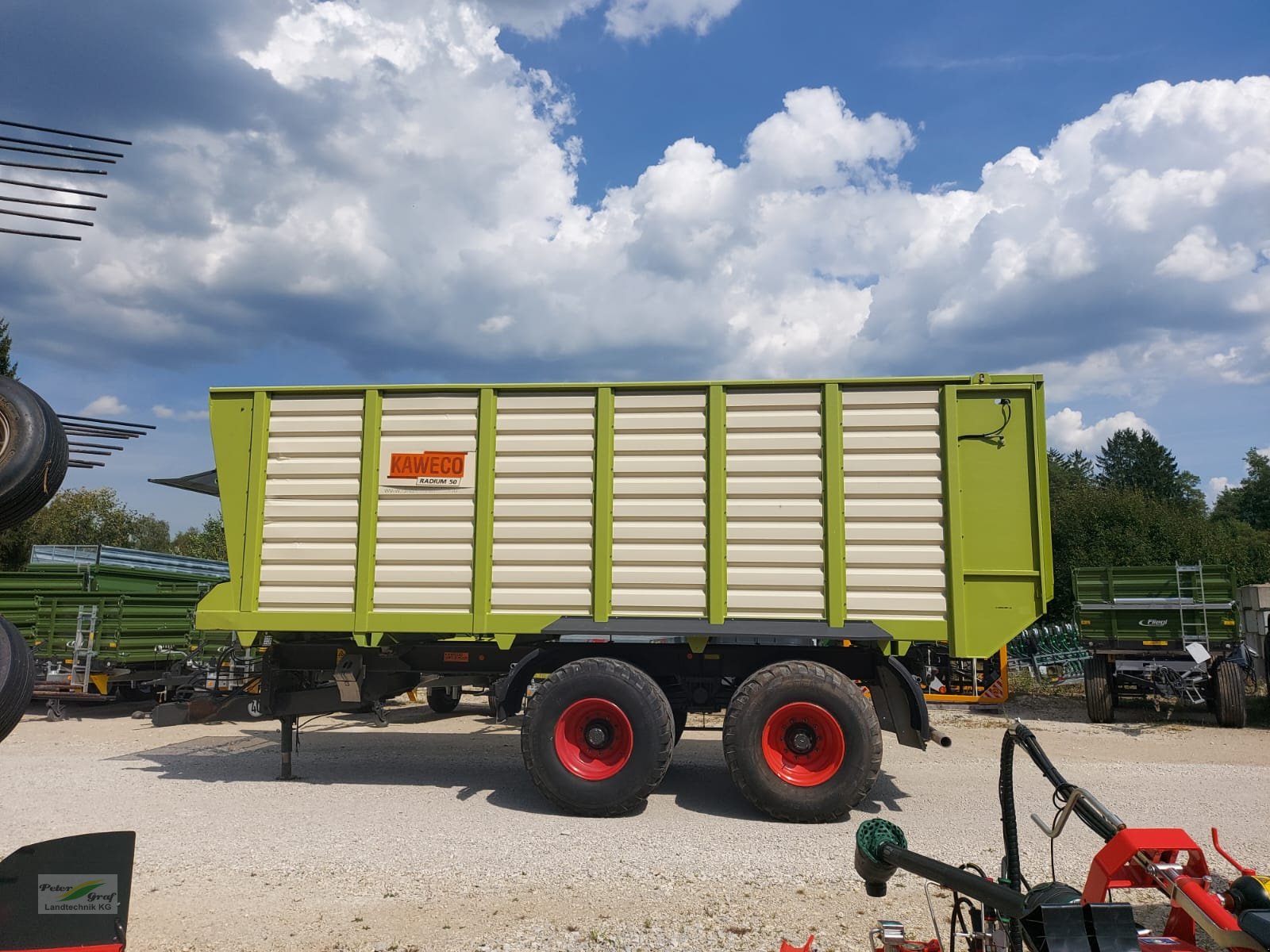 Häcksel Transportwagen del tipo Kaweco Radium 50, Gebrauchtmaschine en Pegnitz-Bronn (Imagen 2)