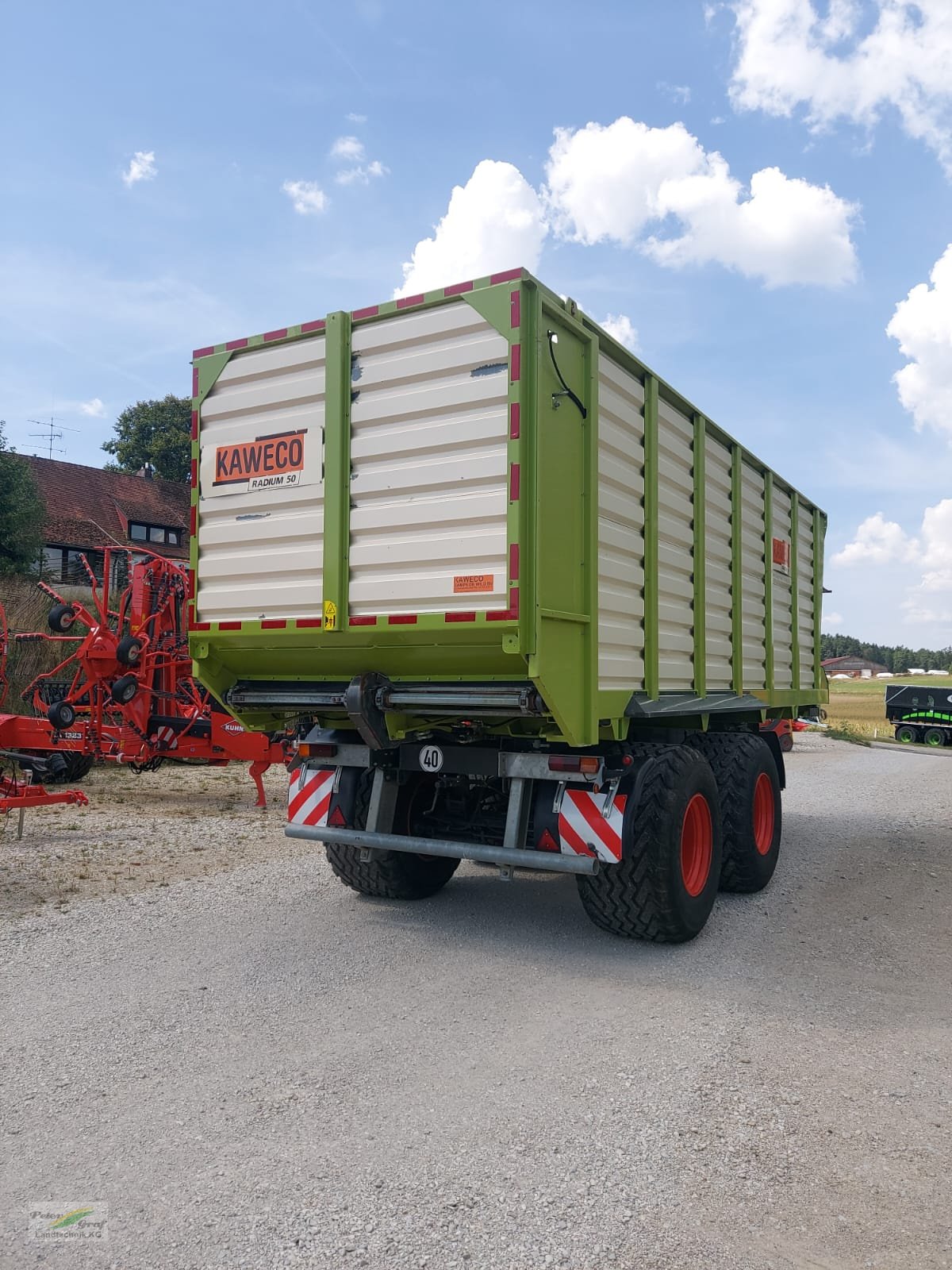 Häcksel Transportwagen du type Kaweco Radium 50, Gebrauchtmaschine en Pegnitz-Bronn (Photo 4)