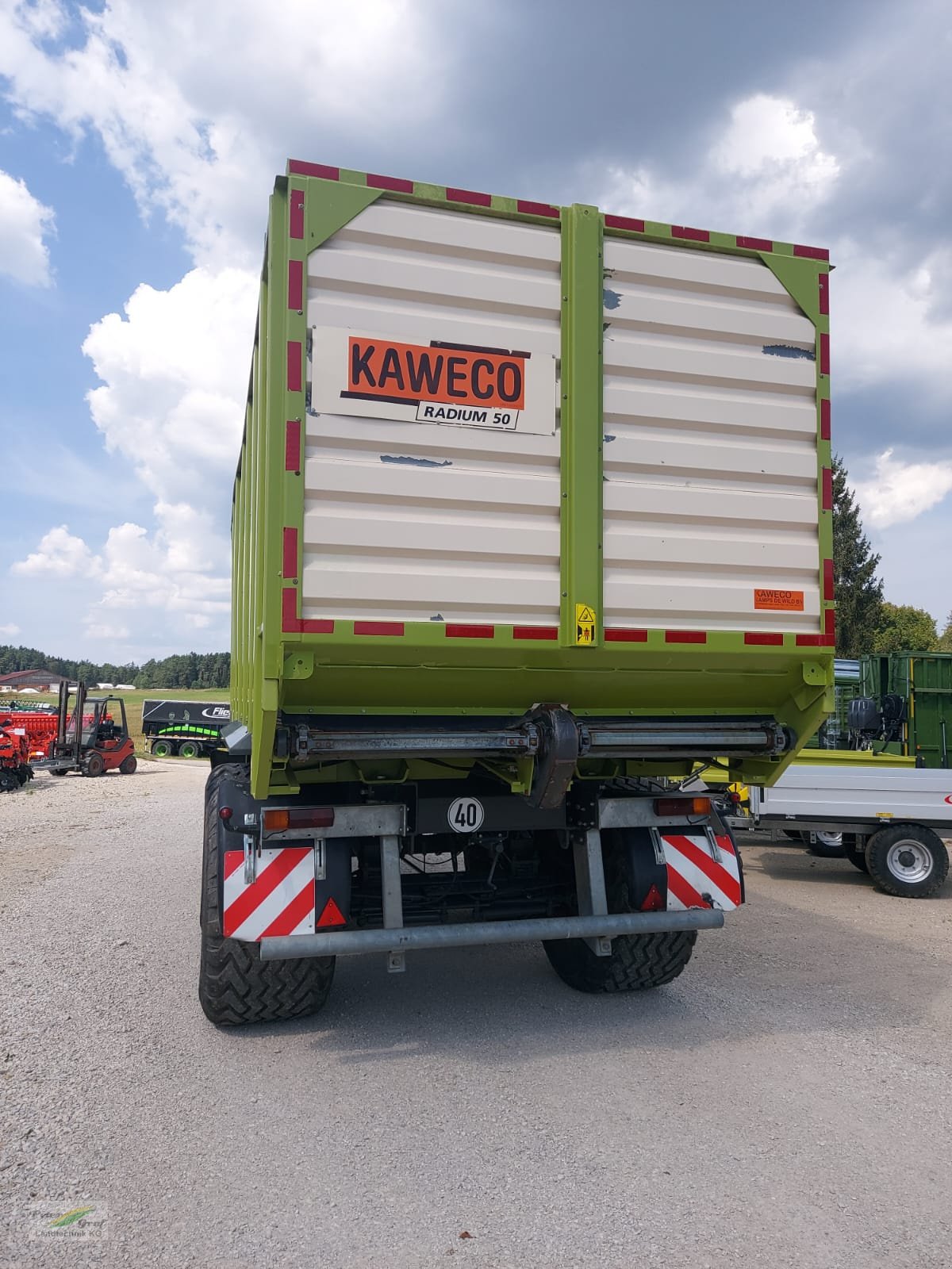 Häcksel Transportwagen Türe ait Kaweco Radium 50, Gebrauchtmaschine içinde Pegnitz-Bronn (resim 5)