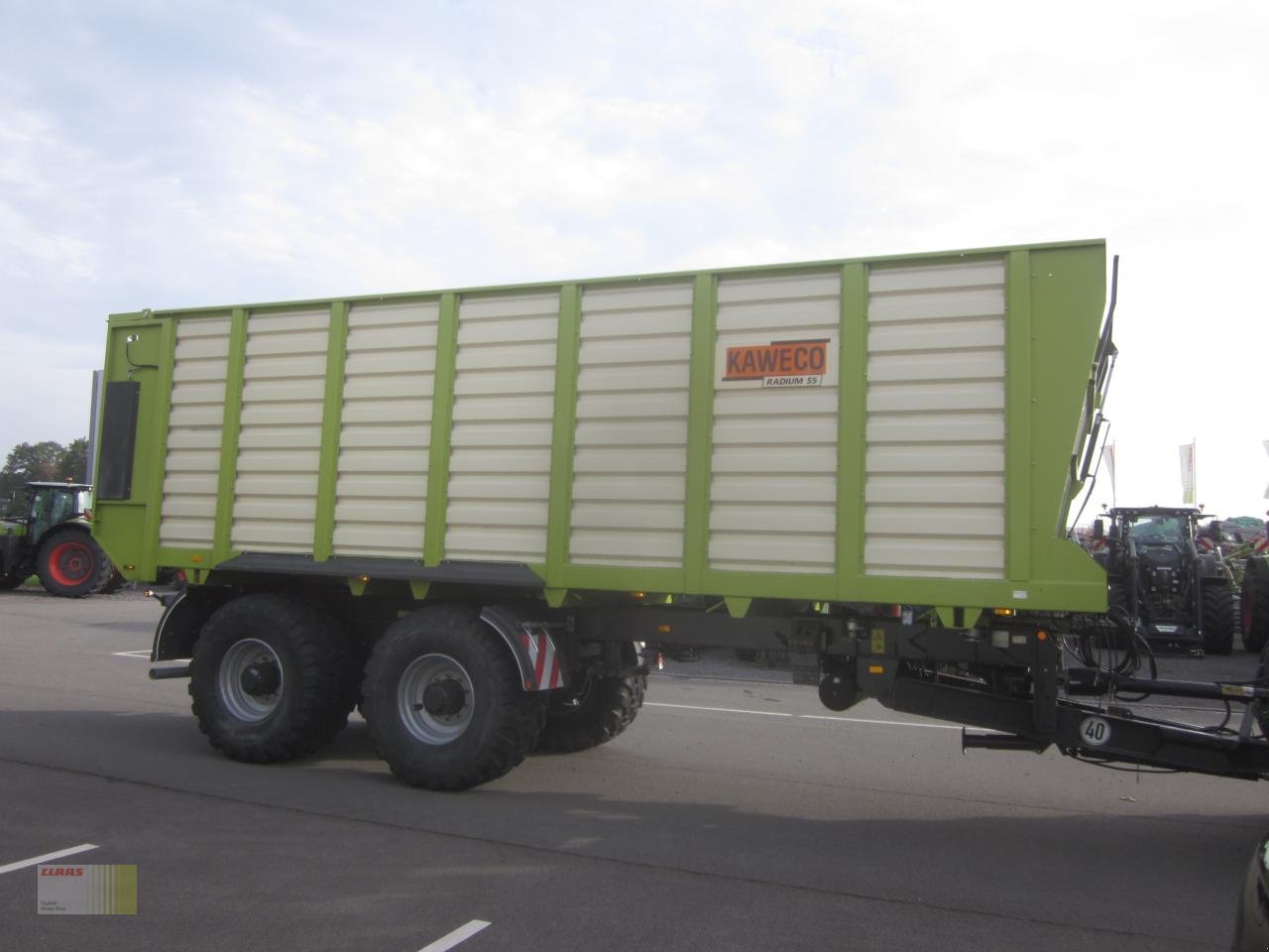 Häcksel Transportwagen типа Kaweco RADIUM 55 S, hydr. Fahrwerk, Ersteinsatz 2023 ! wie NEU !, Gebrauchtmaschine в Molbergen (Фотография 4)