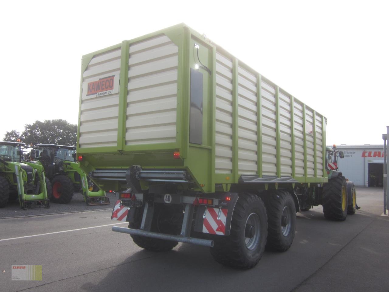Häcksel Transportwagen типа Kaweco RADIUM 55 S, hydr. Fahrwerk, Ersteinsatz 2023 ! wie NEU !, Gebrauchtmaschine в Molbergen (Фотография 5)