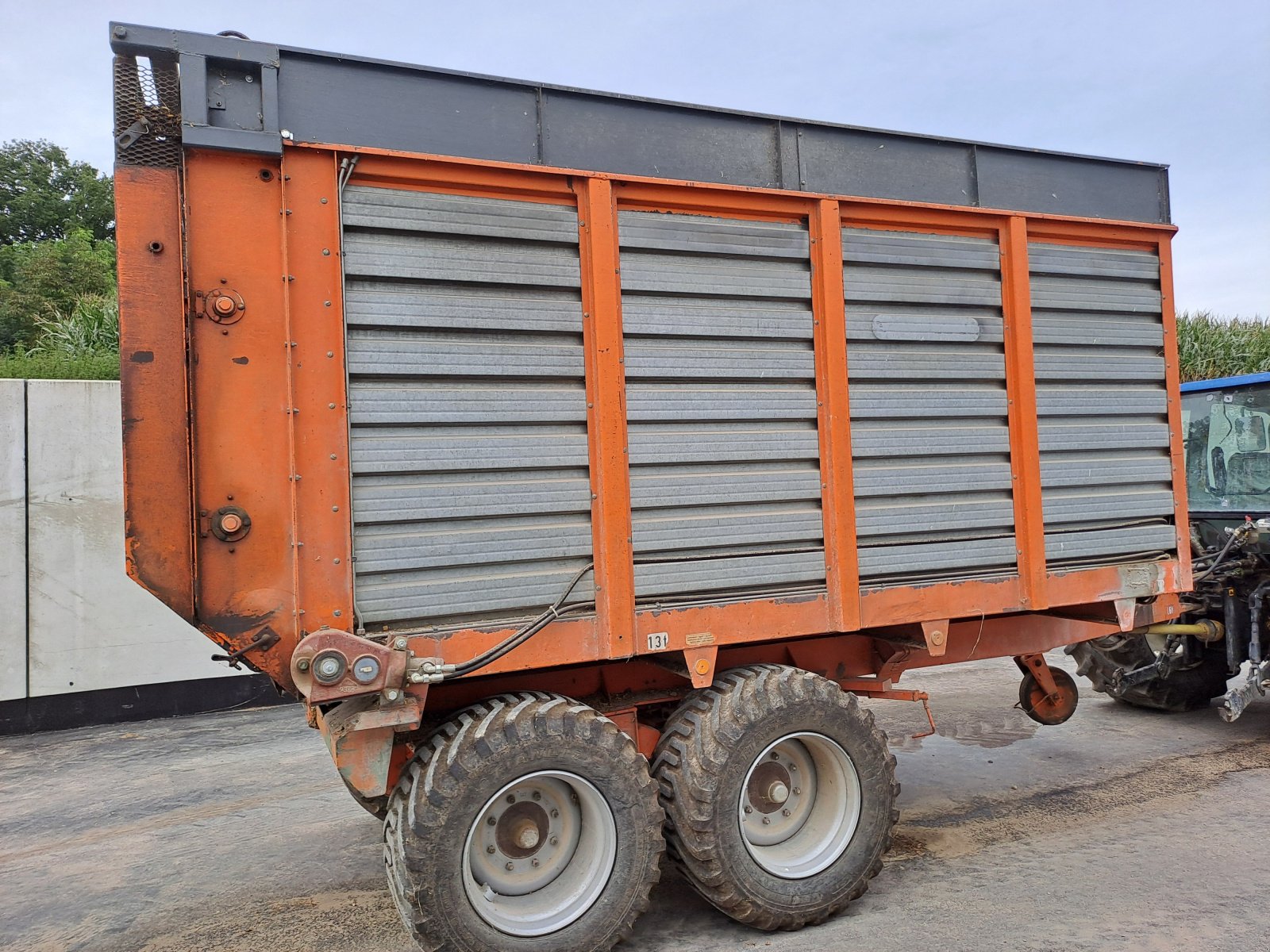 Häcksel Transportwagen van het type Kaweco SW 140, Gebrauchtmaschine in Altomünster (Foto 4)