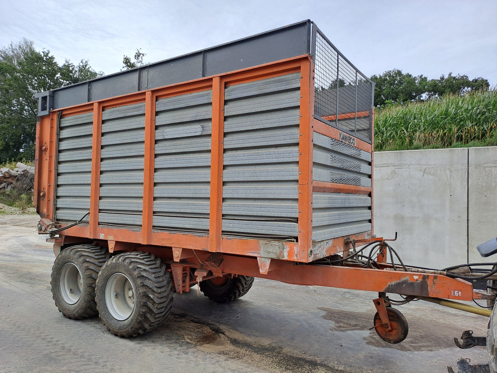 Häcksel Transportwagen del tipo Kaweco SW 140, Gebrauchtmaschine en Altomünster (Imagen 5)