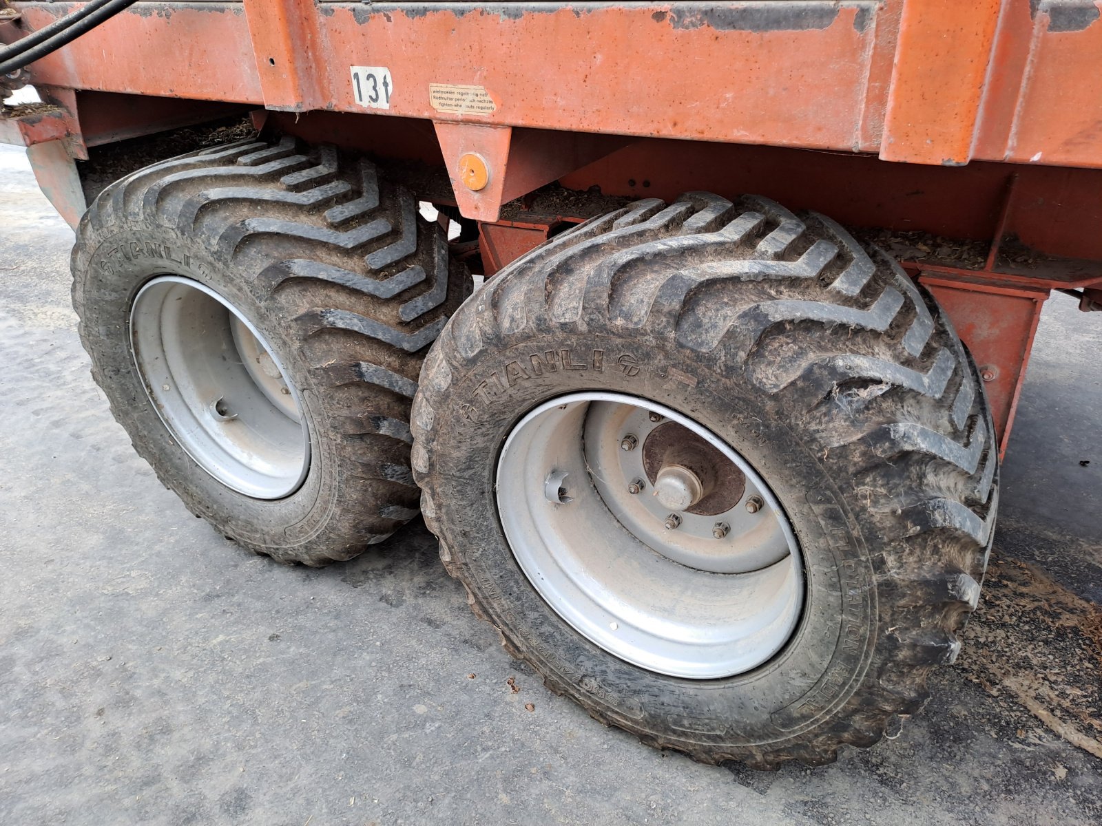 Häcksel Transportwagen van het type Kaweco SW 140, Gebrauchtmaschine in Altomünster (Foto 6)