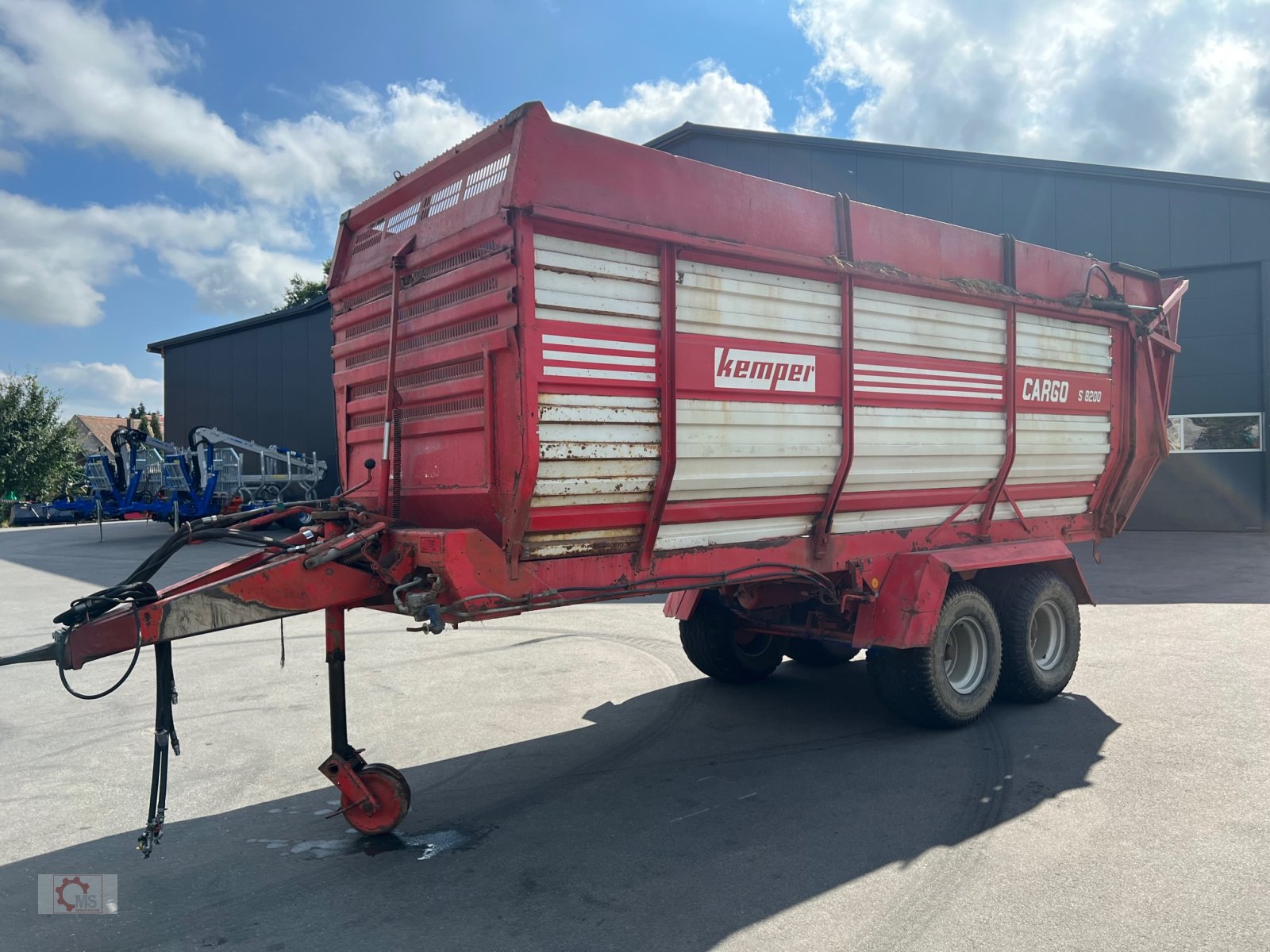 Häcksel Transportwagen типа Kemper Cargo S 8200 Häckselwagen Silagewagen, Gebrauchtmaschine в Tiefenbach (Фотография 5)