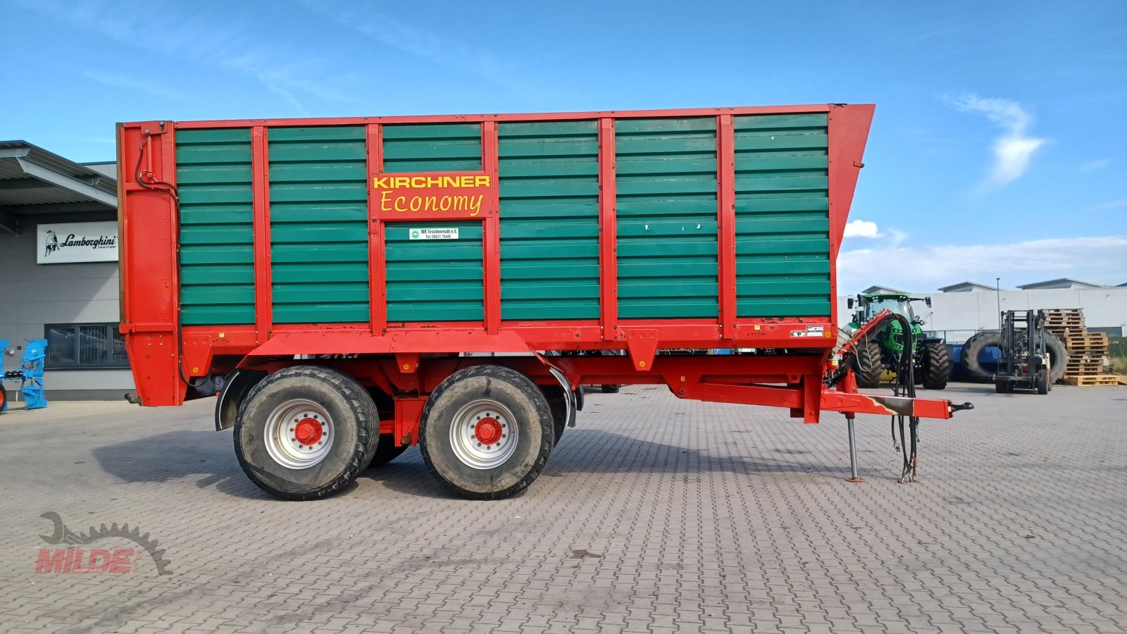 Häcksel Transportwagen des Typs Kirchner TH 3037, Gebrauchtmaschine in Creußen (Bild 1)