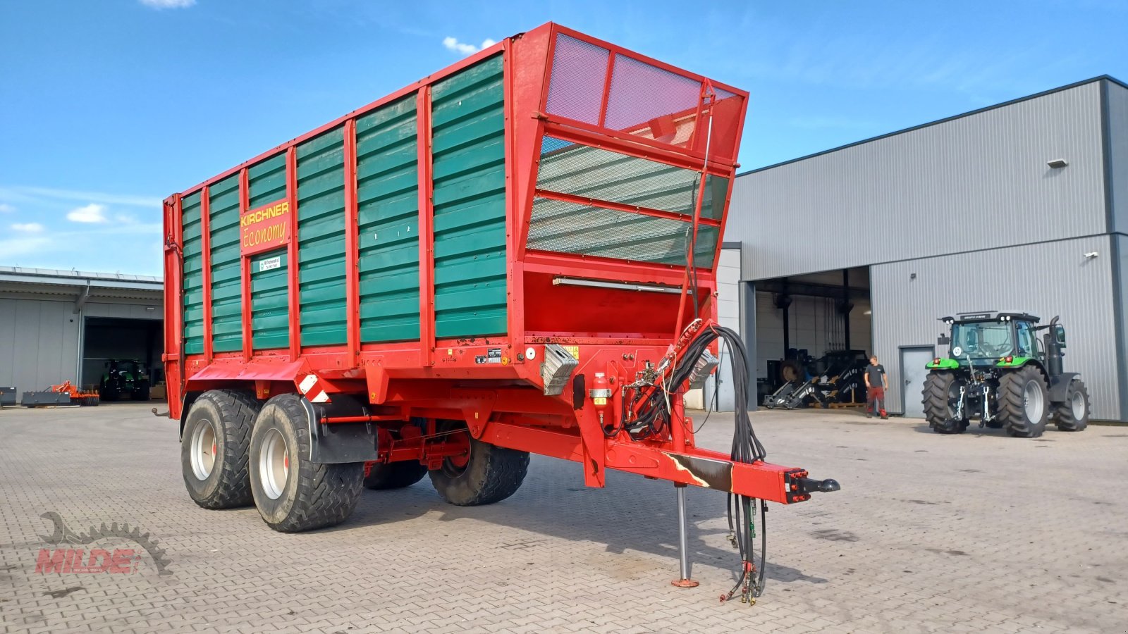 Häcksel Transportwagen des Typs Kirchner TH 3037, Gebrauchtmaschine in Creußen (Bild 2)