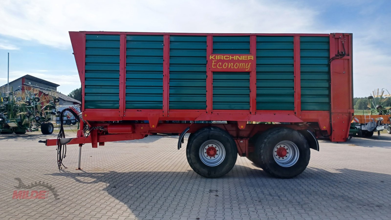 Häcksel Transportwagen van het type Kirchner TH 3037, Gebrauchtmaschine in Creußen (Foto 3)