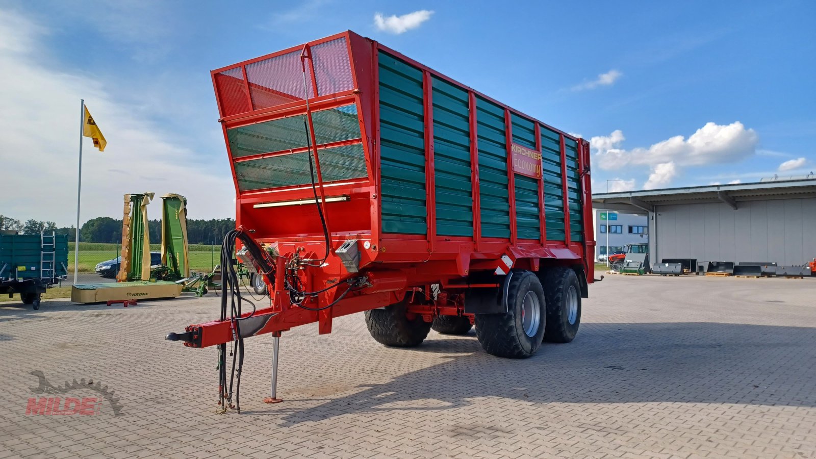 Häcksel Transportwagen van het type Kirchner TH 3037, Gebrauchtmaschine in Creußen (Foto 4)