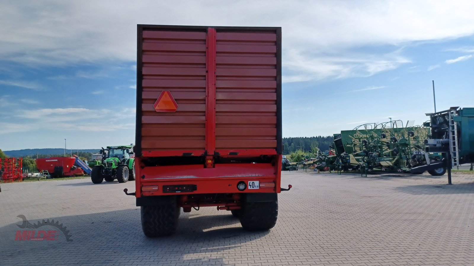 Häcksel Transportwagen del tipo Kirchner TH 3037, Gebrauchtmaschine In Creußen (Immagine 5)