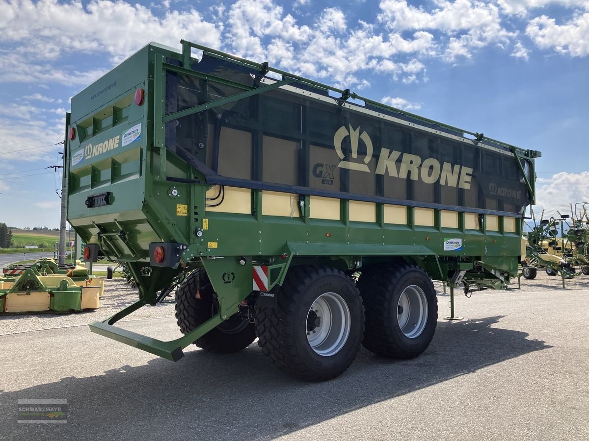 Häcksel Transportwagen van het type Krone GX 440, Vorführmaschine in Aurolzmünster (Foto 5)