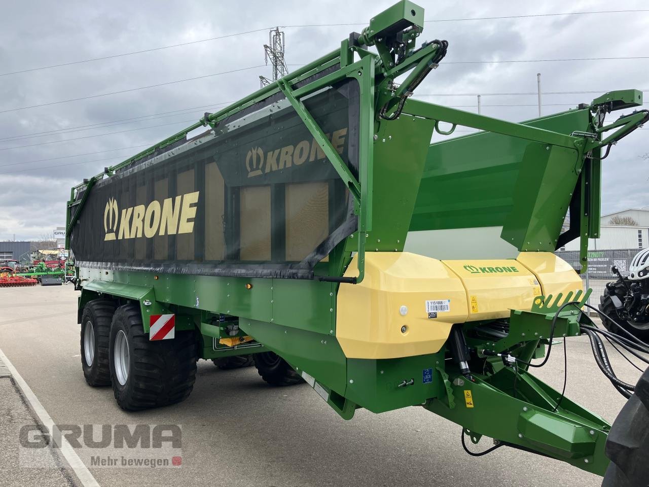 Häcksel Transportwagen del tipo Krone GX 440, Vorführmaschine In Lauingen (Immagine 2)