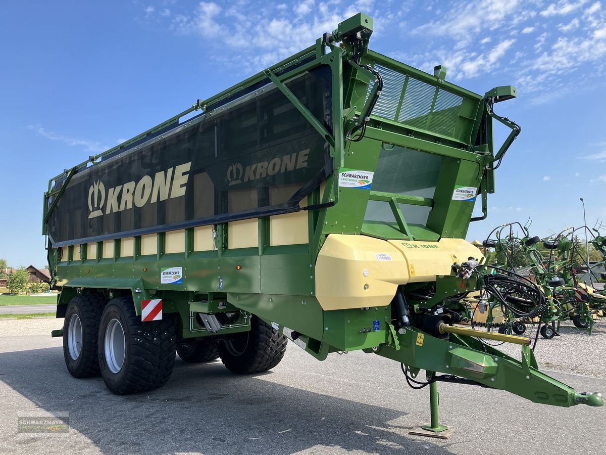 Häcksel Transportwagen des Typs Krone GX 440, Vorführmaschine in Gampern (Bild 4)