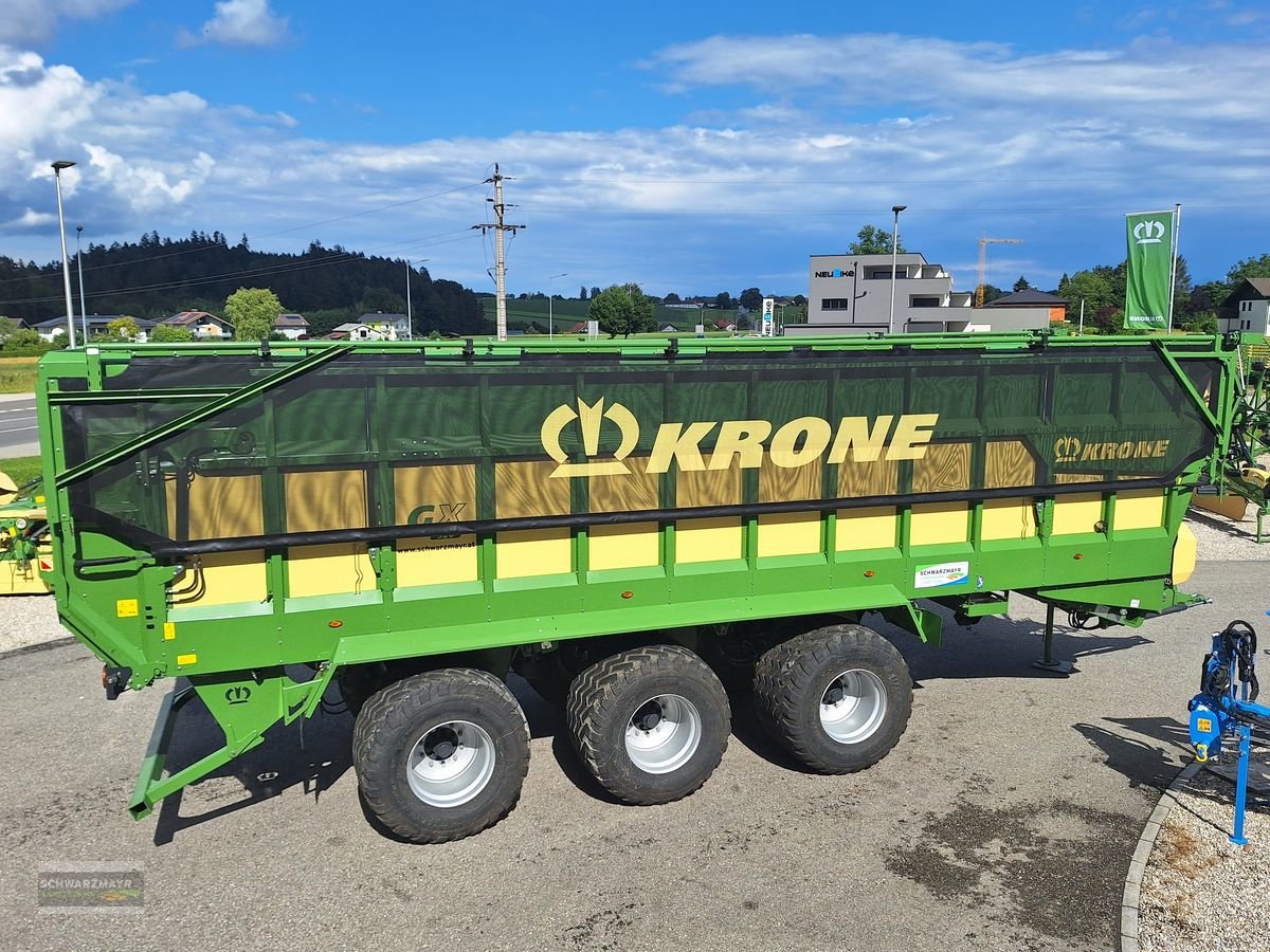 Häcksel Transportwagen tipa Krone GX 520 mit Laderaumabdeckung und Tridemfahrwerk, Gebrauchtmaschine u Gampern (Slika 2)