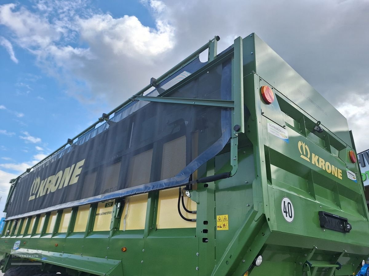 Häcksel Transportwagen typu Krone GX 520 mit Laderaumabdeckung und Tridemfahrwerk, Gebrauchtmaschine w Gampern (Zdjęcie 8)