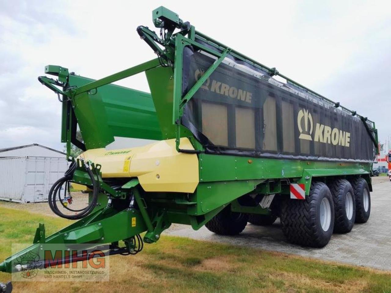 Häcksel Transportwagen от тип Krone GX 520 TRIDEM FAHRWERK, Gebrauchtmaschine в Dummerstorf OT Petschow (Снимка 4)