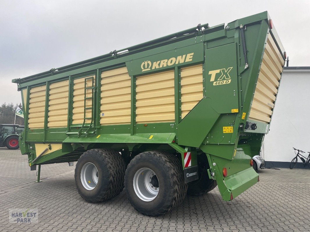 Häcksel Transportwagen des Typs Krone TX 460 D, Neumaschine in Emsbüren (Bild 2)