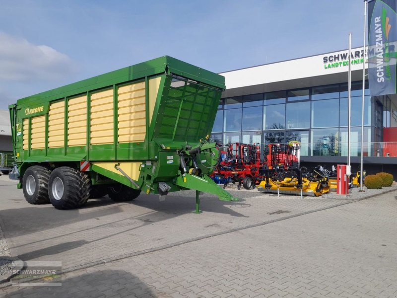 Häcksel Transportwagen van het type Krone TX 460 D, Vorführmaschine in Aurolzmünster (Foto 1)