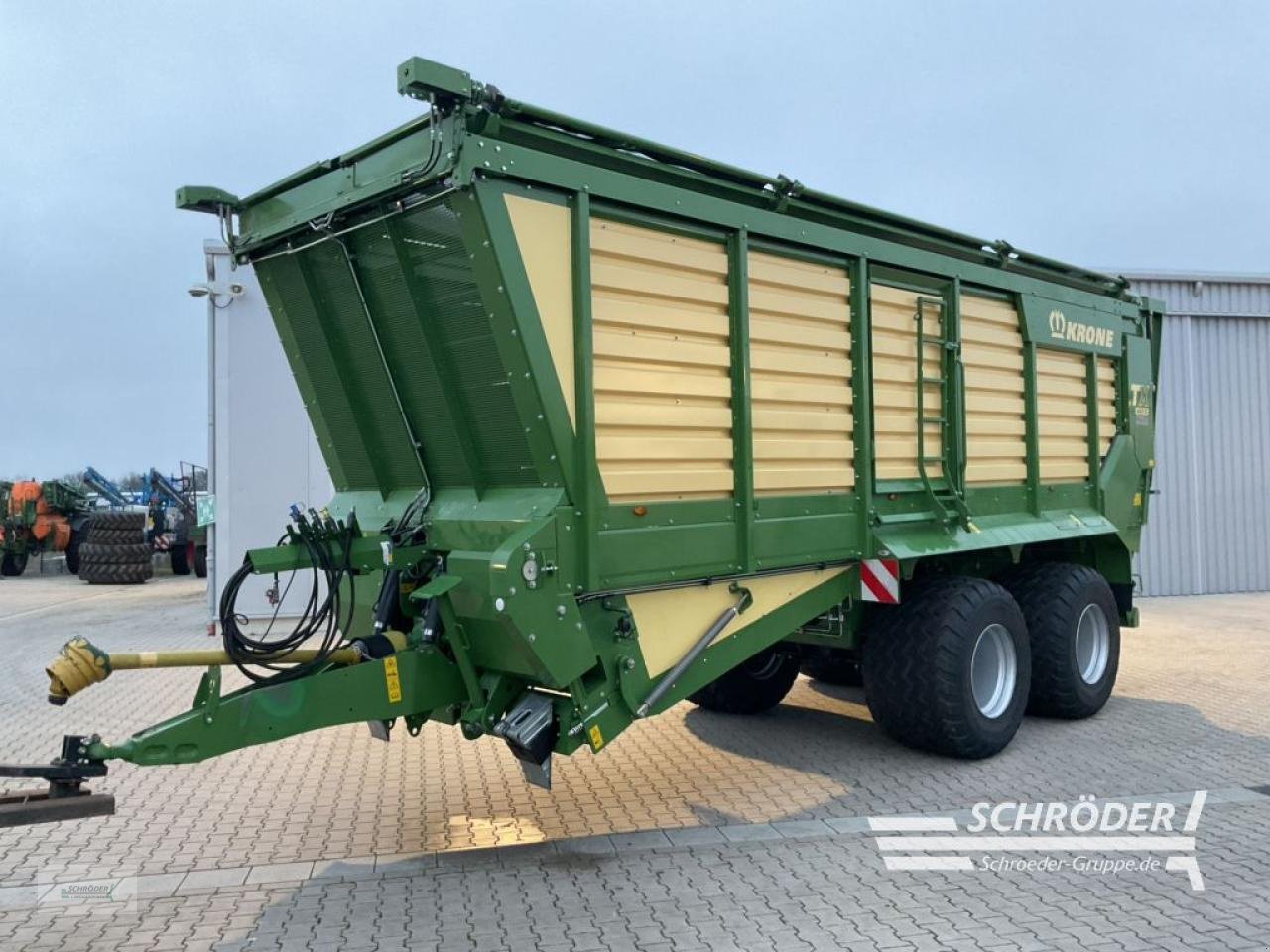 Häcksel Transportwagen van het type Krone TX 460 D, Gebrauchtmaschine in Holdorf (Foto 1)