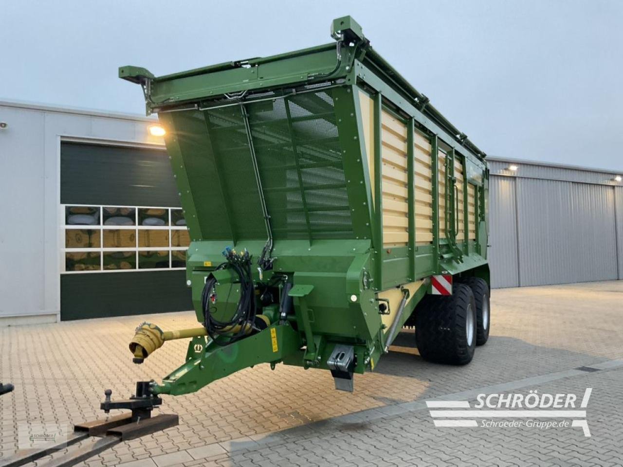 Häcksel Transportwagen van het type Krone TX 460 D, Gebrauchtmaschine in Holdorf (Foto 2)