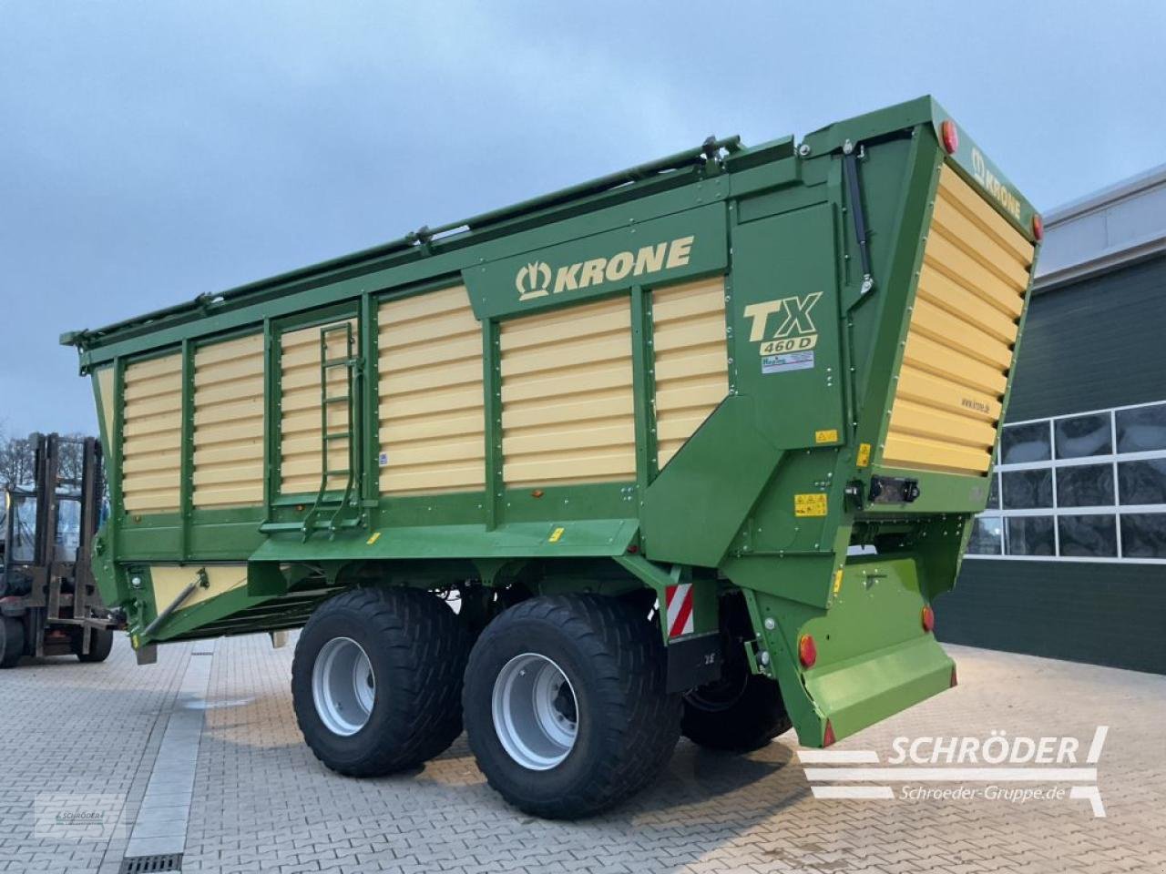 Häcksel Transportwagen van het type Krone TX 460 D, Gebrauchtmaschine in Holdorf (Foto 9)