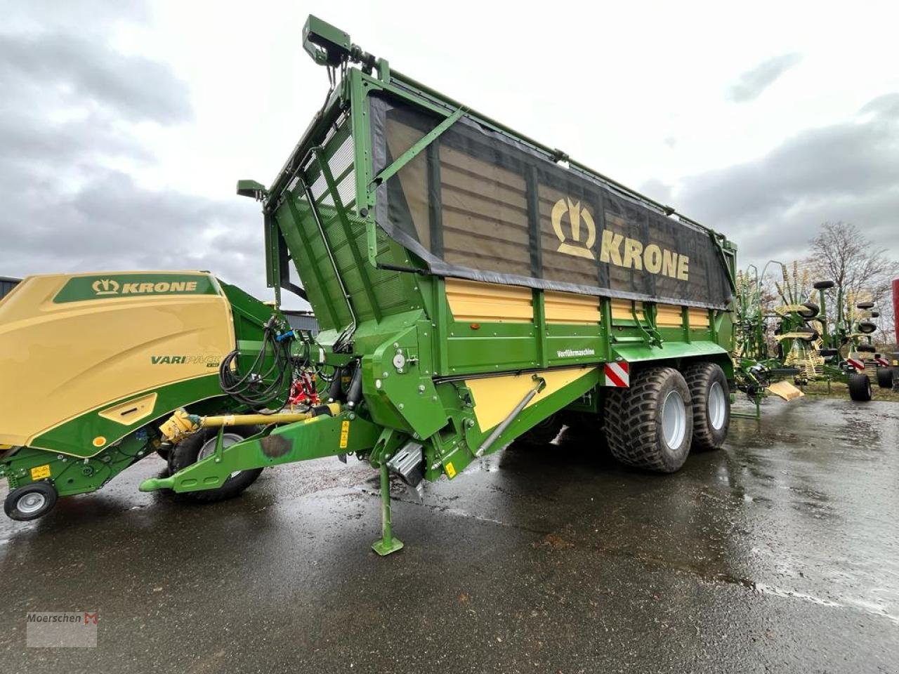 Häcksel Transportwagen van het type Krone TX 460 D, Neumaschine in Tönisvorst (Foto 1)