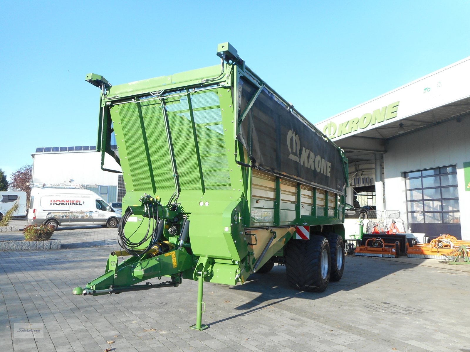 Häcksel Transportwagen Türe ait Krone TX 460 GL, Gebrauchtmaschine içinde Wörnitz (resim 1)